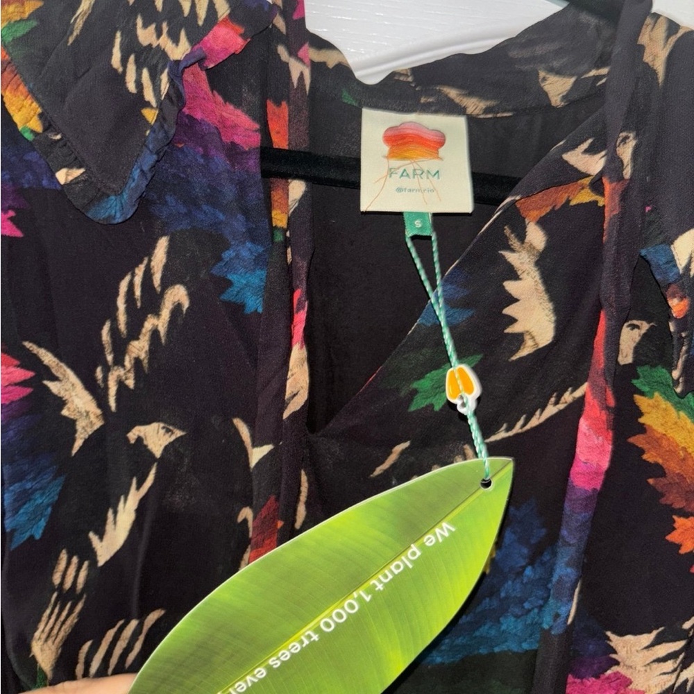 FARM Rio Multicolor Midi Dress - Picture 8 of 9